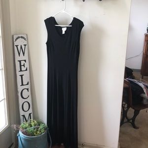Long Elegant Little black dress